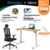 FLEXISPOT x IGREEN | EF1 + i-Hyper Plus Ergonomic Chair