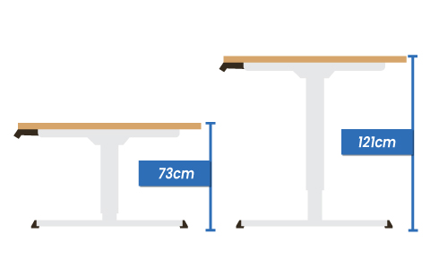 FLEXISPOT-WISE-electric-height-adjustable-standing-desk-2023-feature-height-adjustment